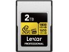 Lexar 2TB Professional GOLD CFexpress 4.0 Type A Memory Card LEXAR LCAEXG4002T-RNENG
